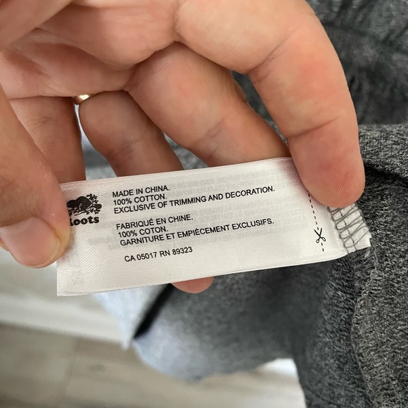 Like New Girls Roots Salt & Pepper Dress Large - Picture 7 of 7